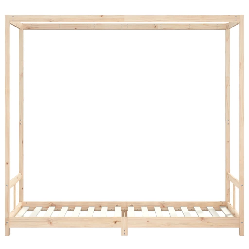 Kinderbedframe 80x200 cm massief grenenhout