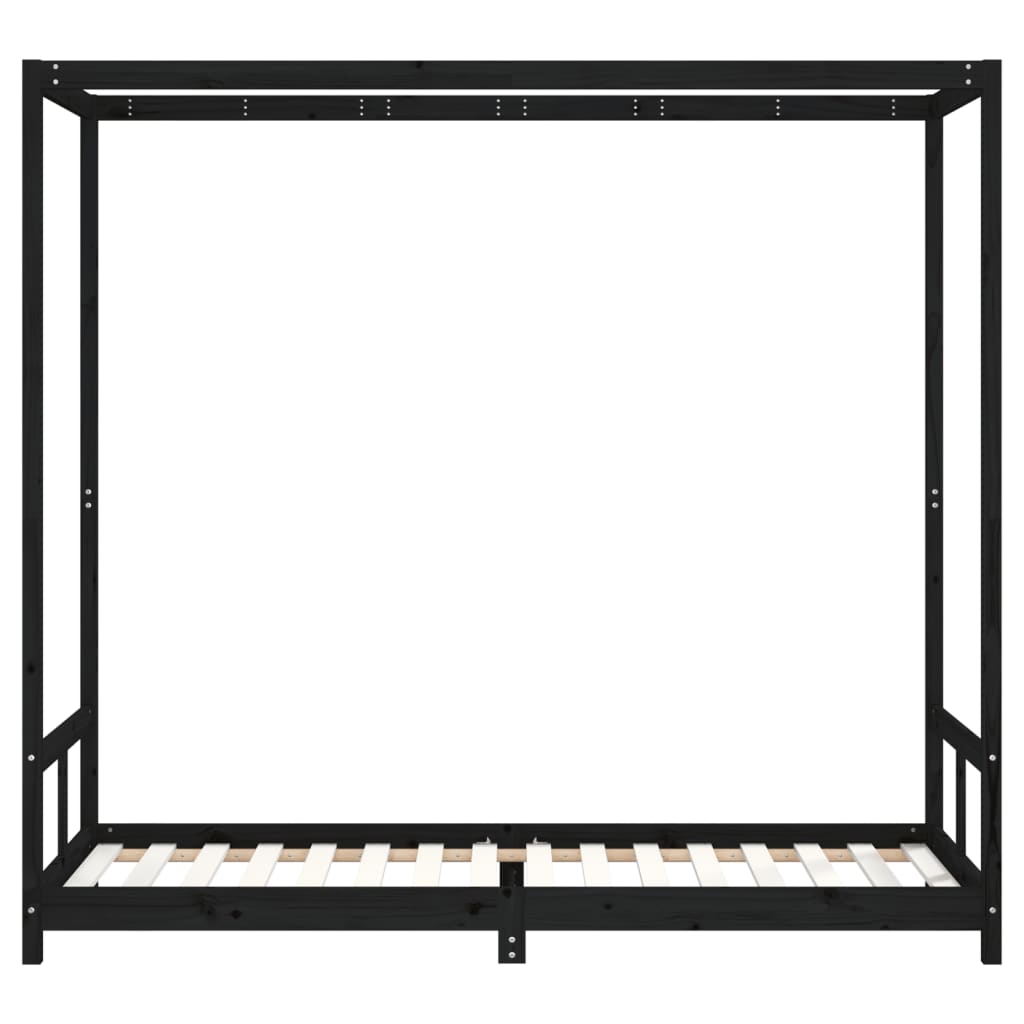 Kinderbedframe 80x200 cm massief grenenhout