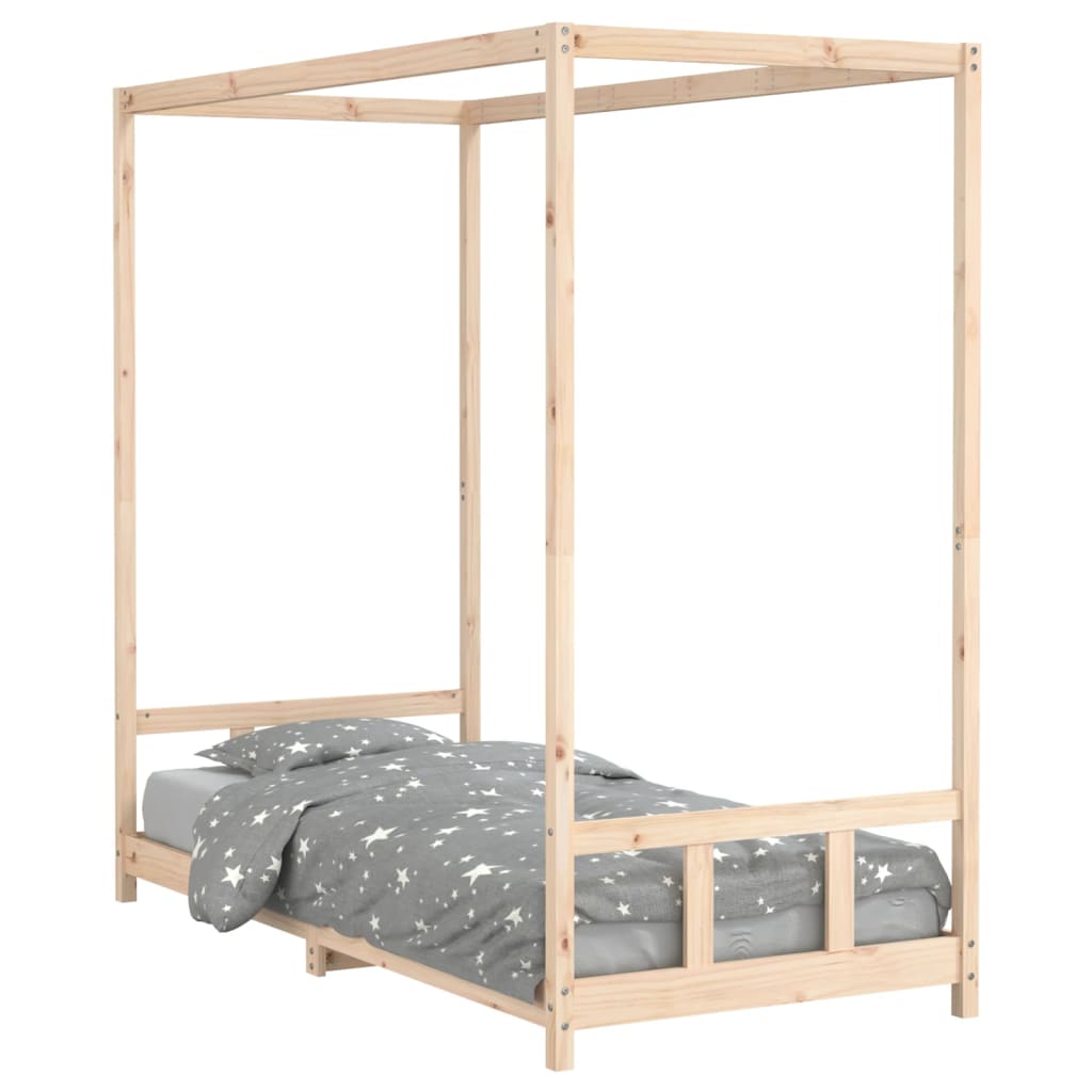 Kinderbedframe 80x200 cm massief grenenhout