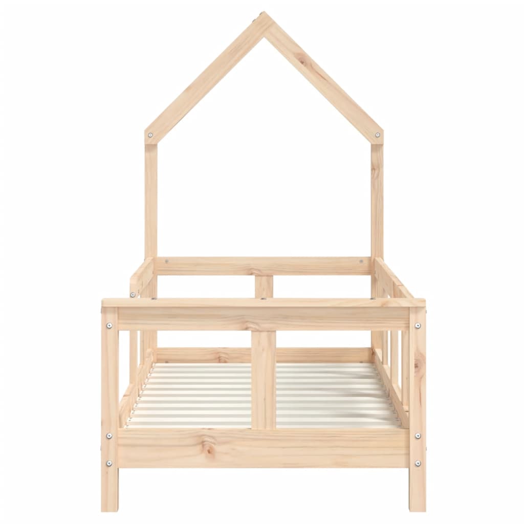 Kinderbedframe 80x160 cm massief grenenhout