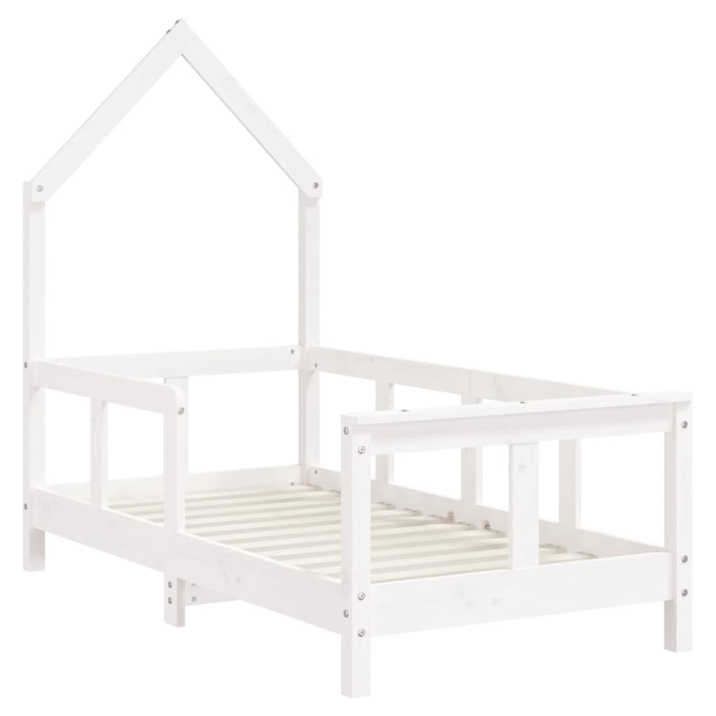 Kinderbedframe 80x160 cm massief grenenhout