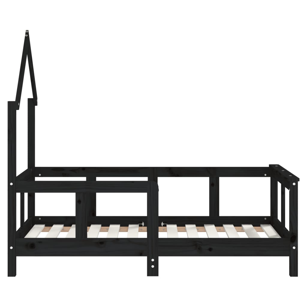 Kinderbedframe 80x160 cm massief grenenhout