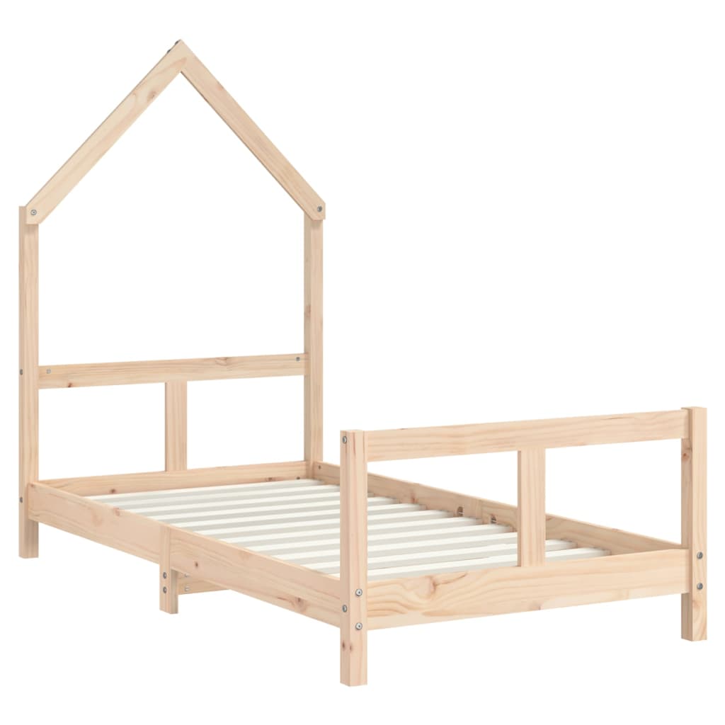 Kinderbedframe 80x160 cm massief grenenhout