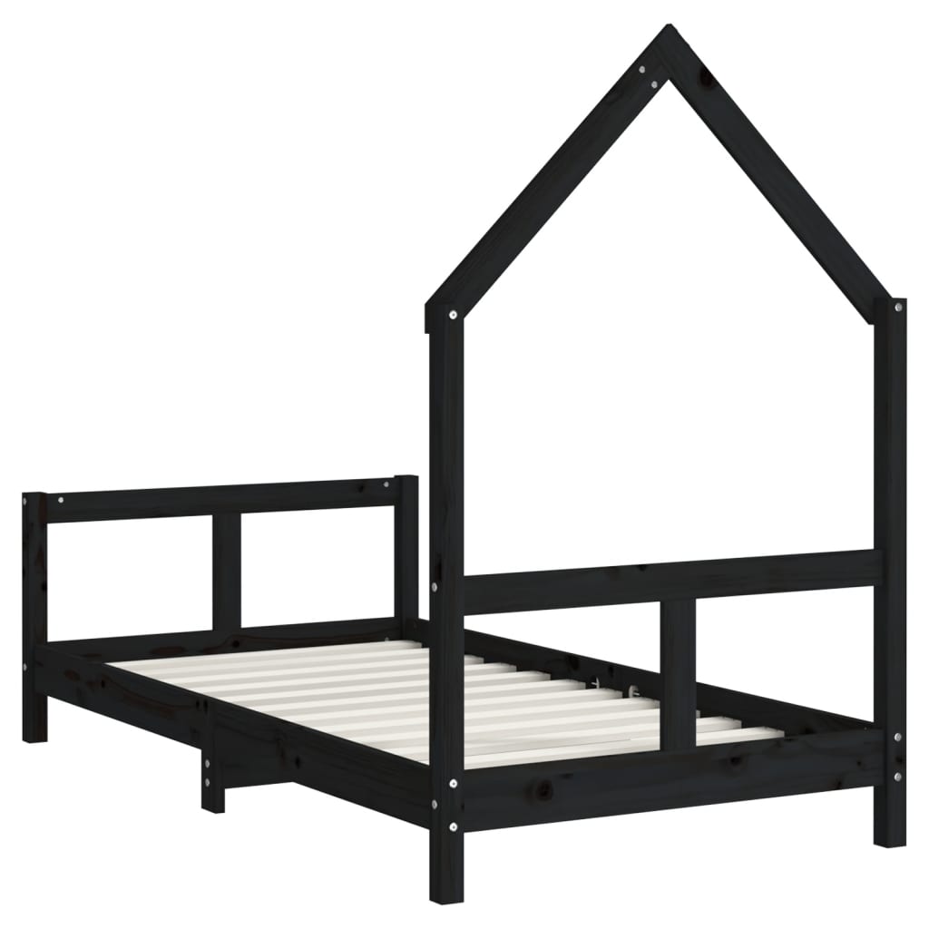 Kinderbedframe 80x160 cm massief grenenhout