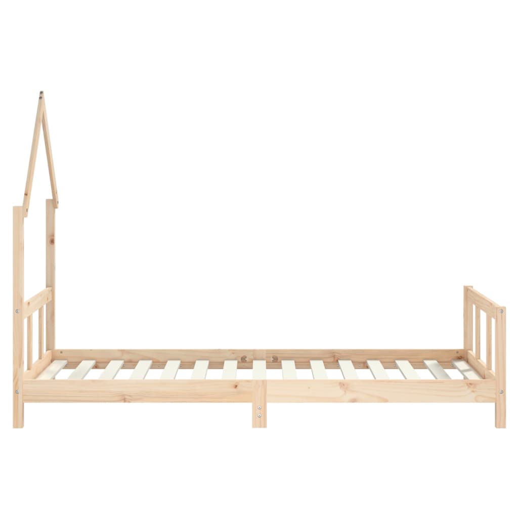 Kinderbedframe 80x160 cm massief grenenhout