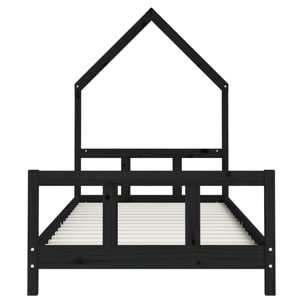 Kinderbedframe 80x160 cm massief grenenhout