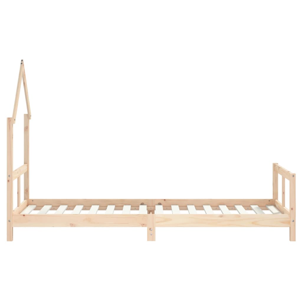 Kinderbedframe 80x160 cm massief grenenhout