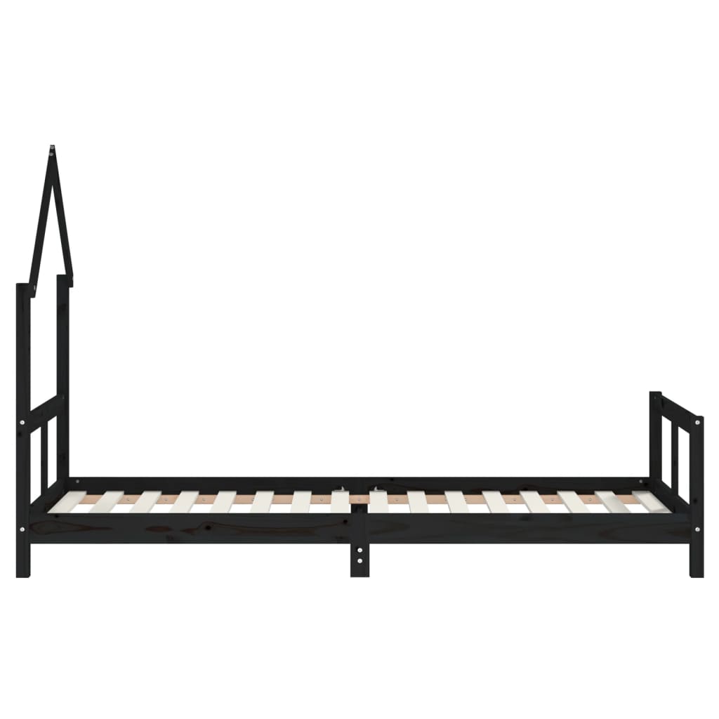 Kinderbedframe 80x160 cm massief grenenhout