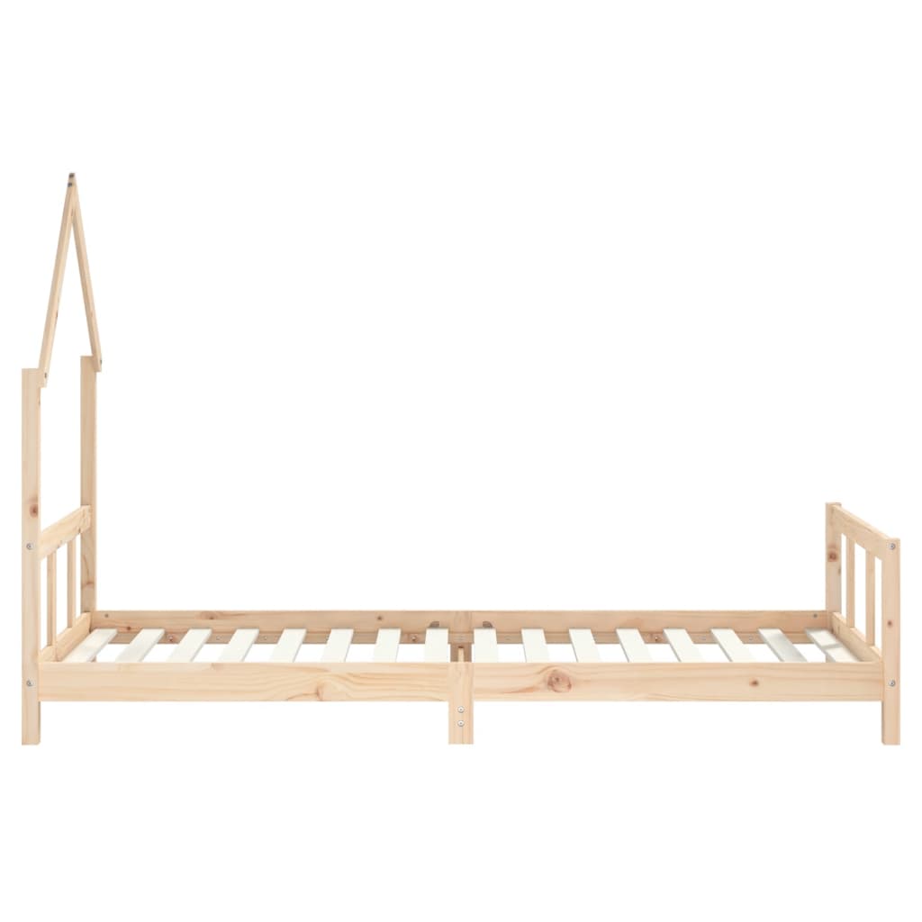 Kinderbedframe 80x160 cm massief grenenhout