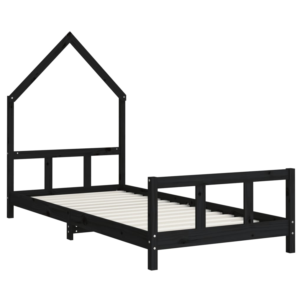 Kinderbedframe 80x160 cm massief grenenhout