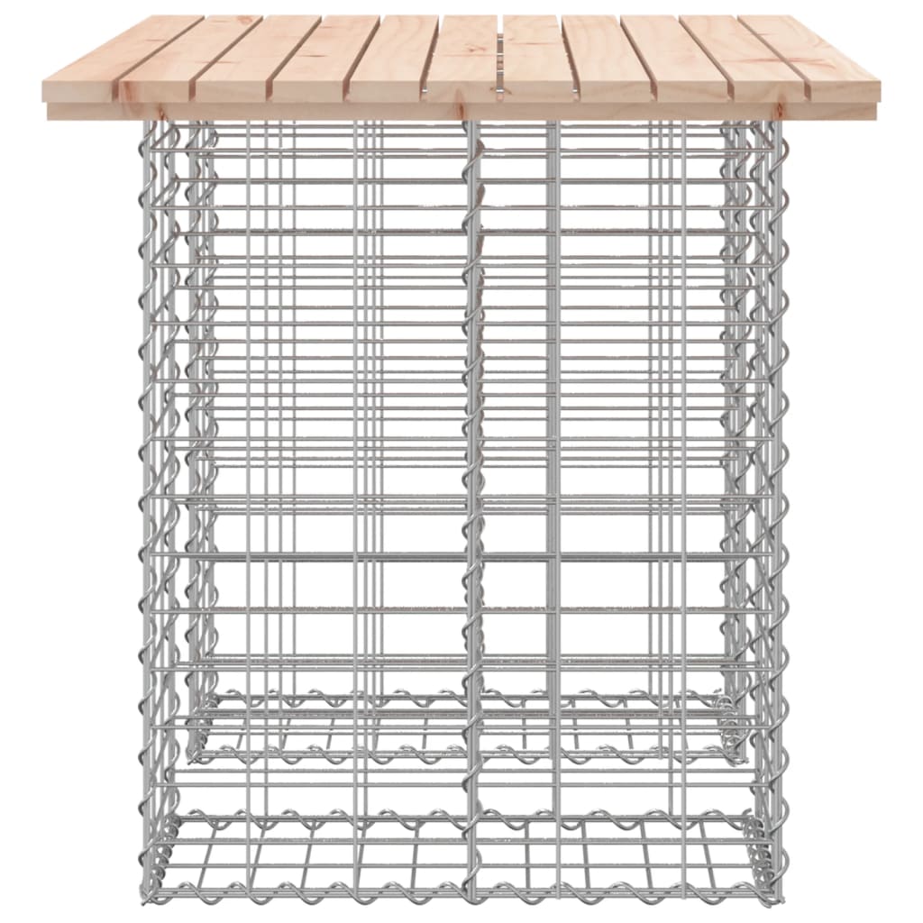 Tuinbank schanskorfontwerp 100x70x72 cm geïmpregneerd hout