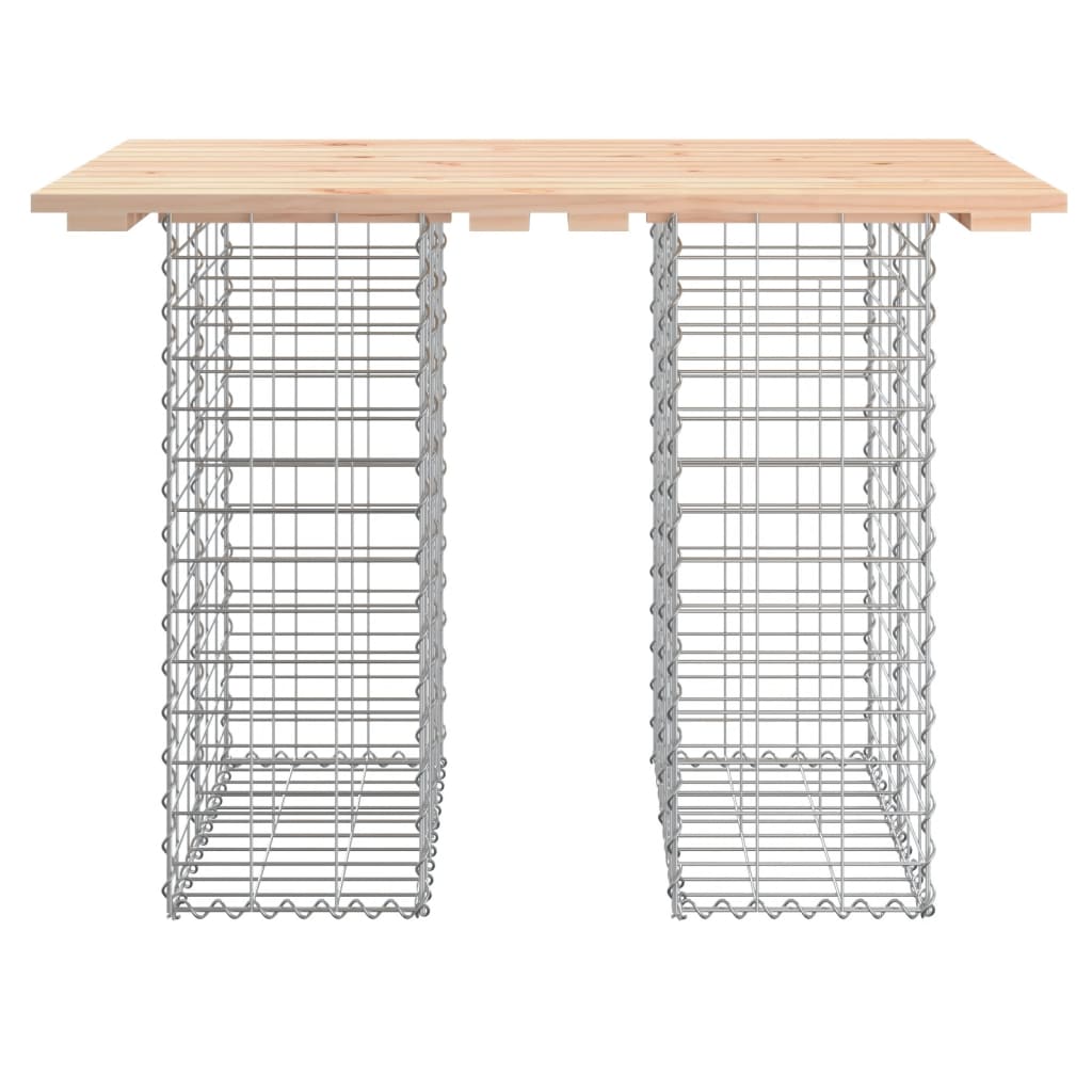 Tuinbank schanskorfontwerp 100x70x72 cm geïmpregneerd hout