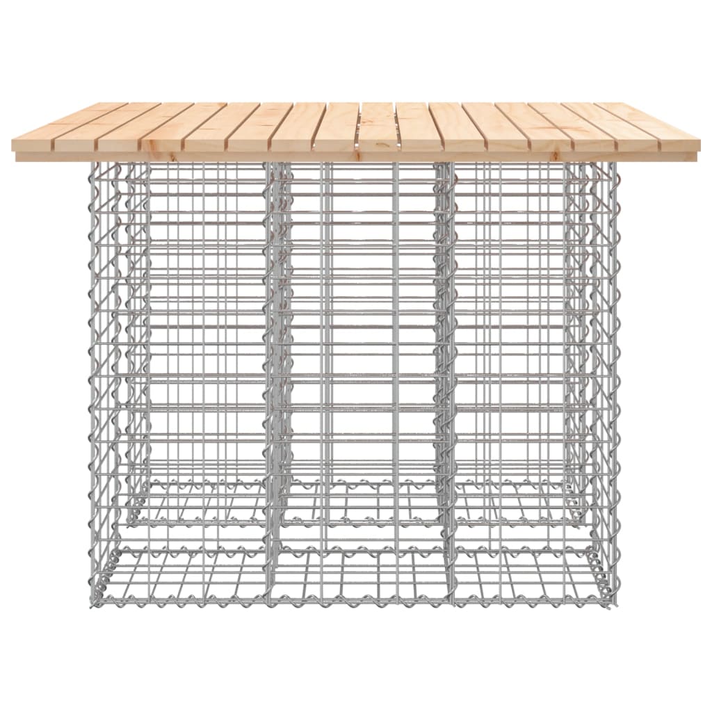 Tuinbank schanskorfontwerp 100x70x72 cm geïmpregneerd hout