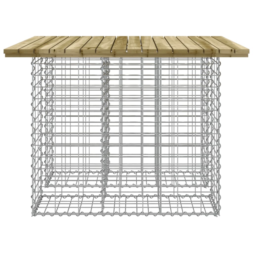 Tuinbank schanskorfontwerp 100x70x72 cm geïmpregneerd hout