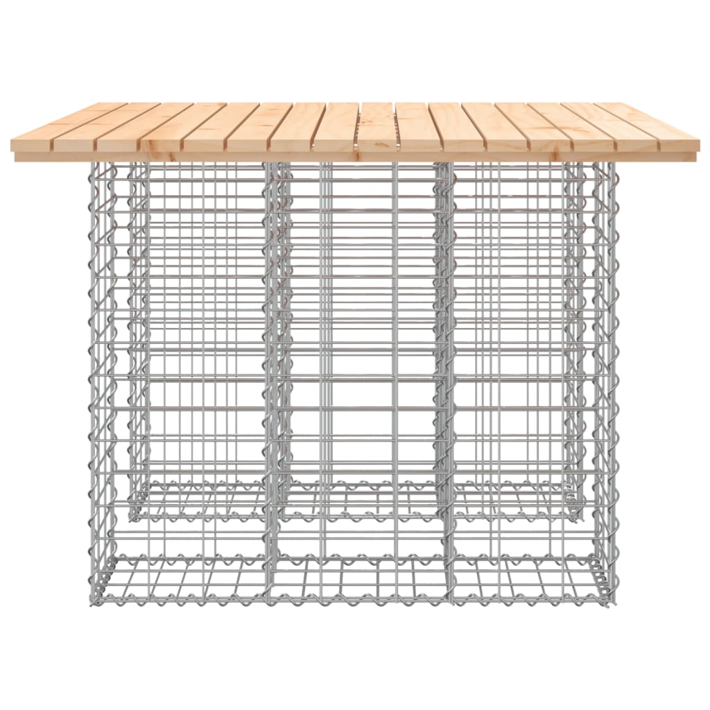 Tuinbank schanskorfontwerp 100x70x72 cm geïmpregneerd hout