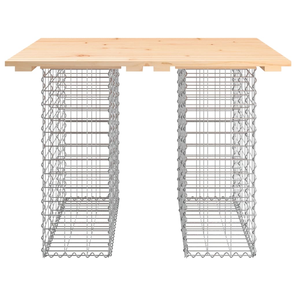 Tuinbank schanskorfontwerp 100x70x72 cm geïmpregneerd hout