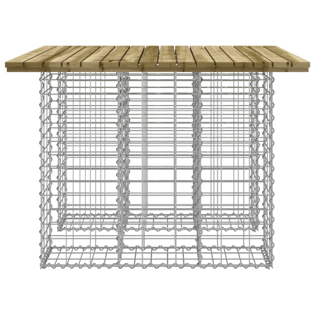 Tuinbank schanskorfontwerp 100x70x72 cm geïmpregneerd hout