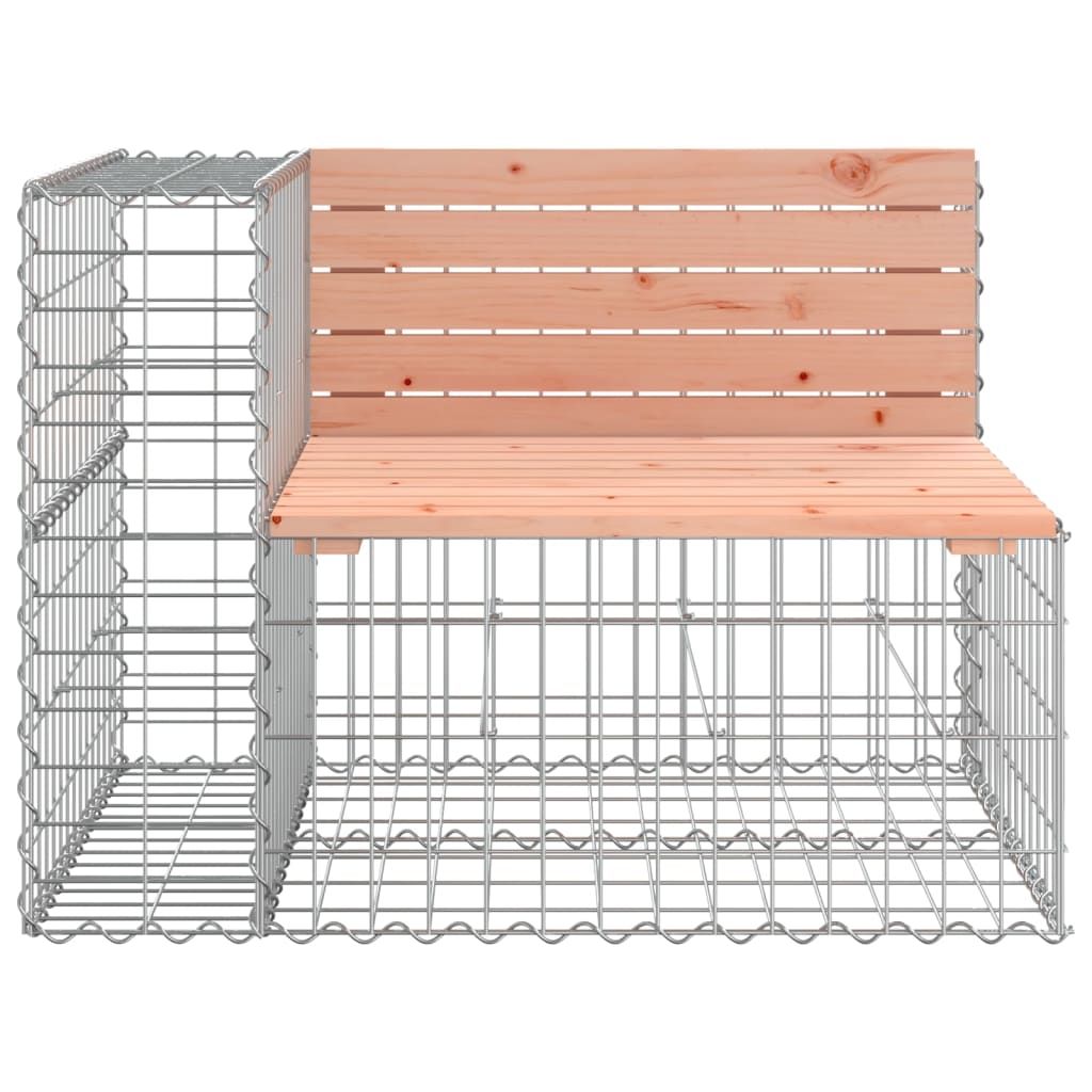 Tuinbank schanskorfontwerp 103x70x65 cm geïmpregneerd hout