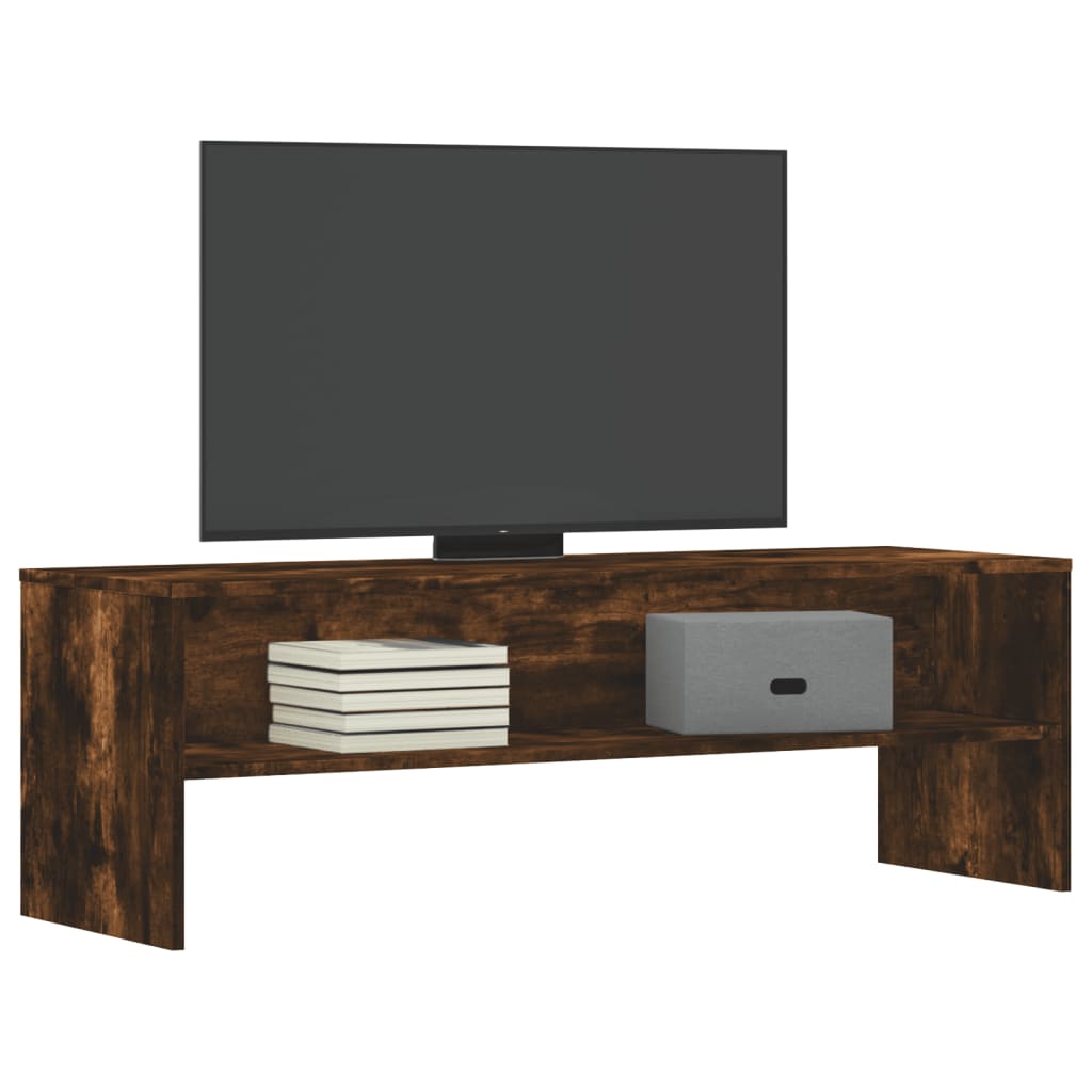 Meuble TV 120x40x40 cm en bois travaillé