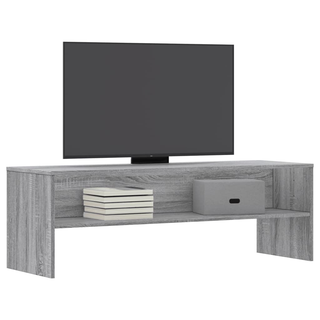 Meuble TV 120x40x40 cm en bois travaillé