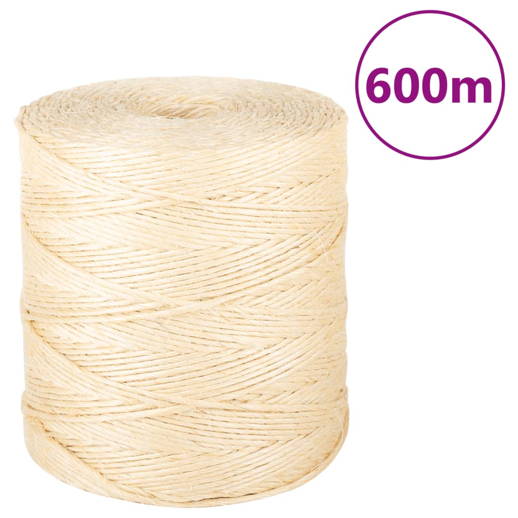 Corde 3 mm 200 m 100% sisal