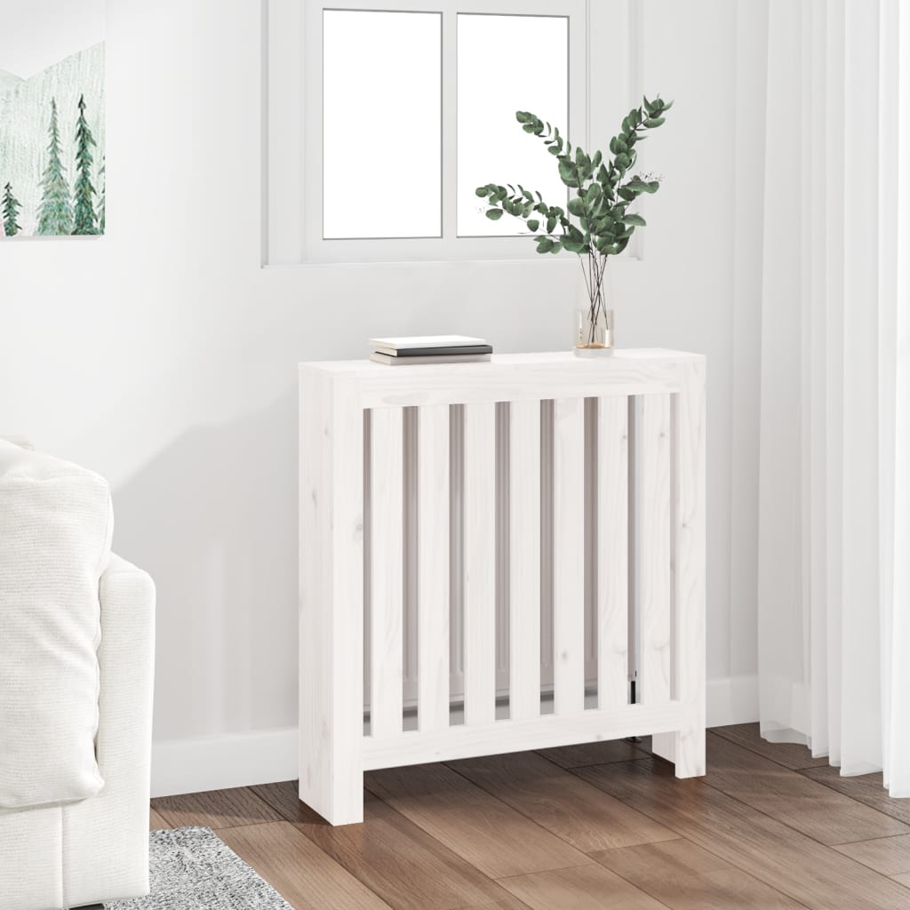 Radiatorombouw 153x19x84 cm massief grenenhout