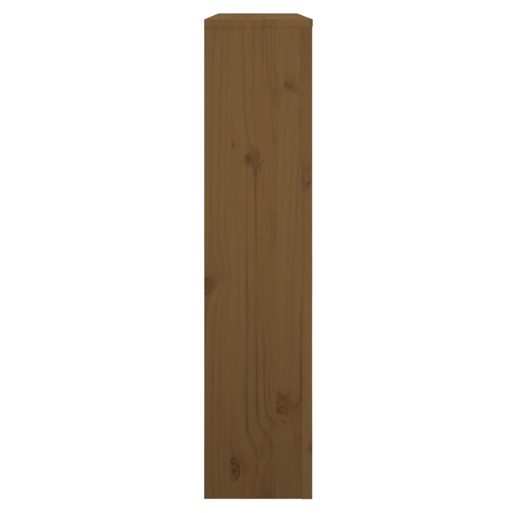 Caisson de radiateur 153x19x84 cm en bois de pin massif