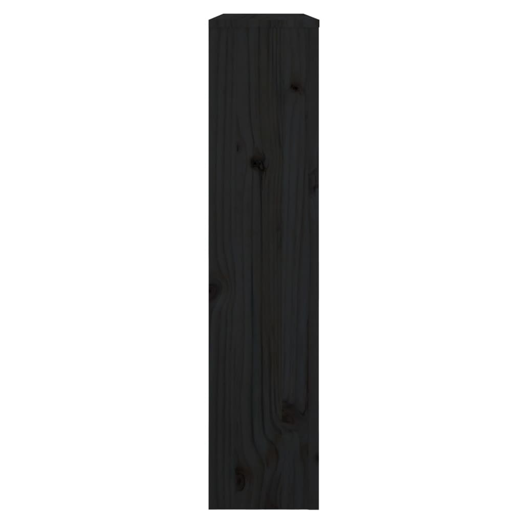 Caisson de radiateur 153x19x84 cm en bois de pin massif