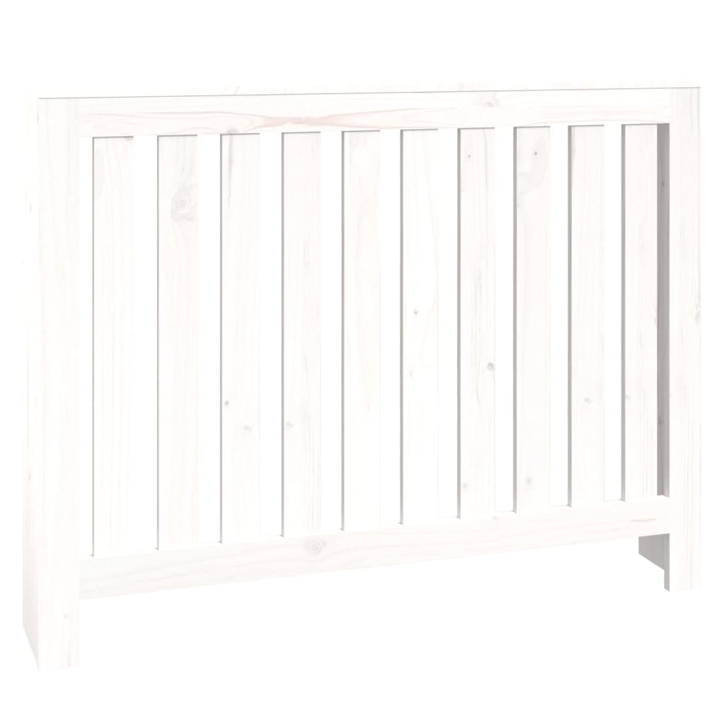 Caisson de radiateur 153x19x84 cm en bois de pin massif