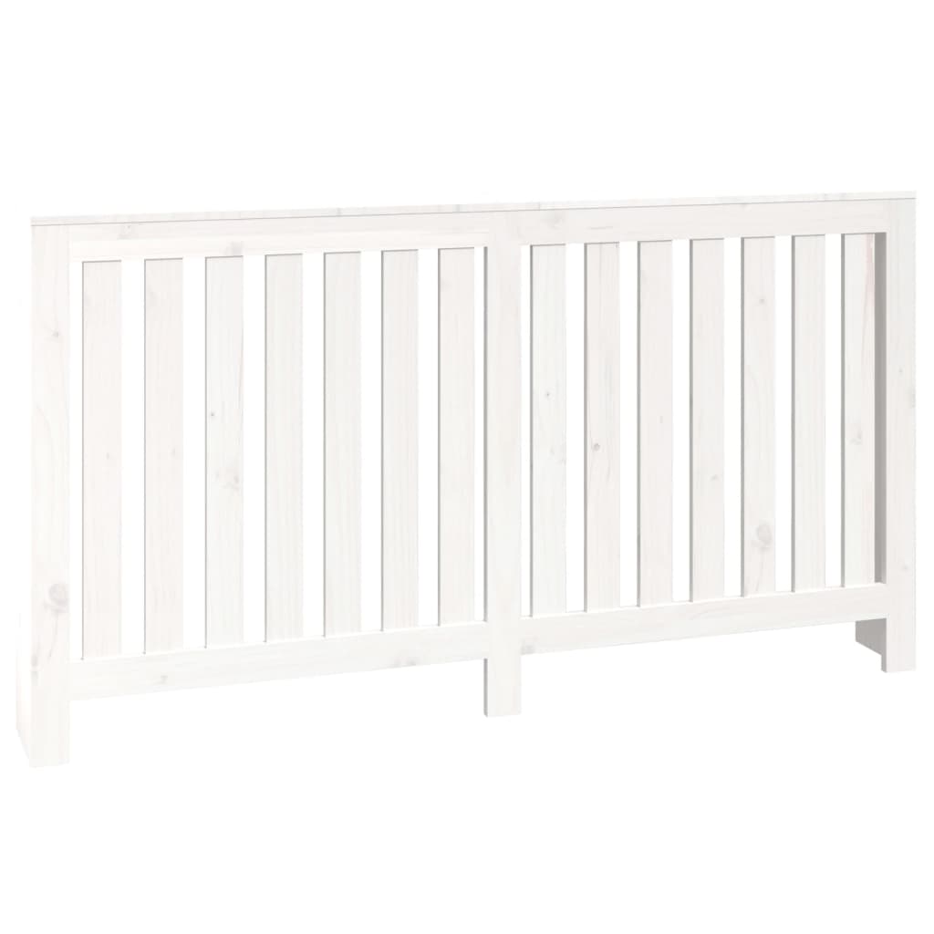 Caisson de radiateur 153x19x84 cm en bois de pin massif