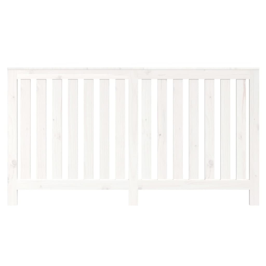 Caisson de radiateur 153x19x84 cm en bois de pin massif