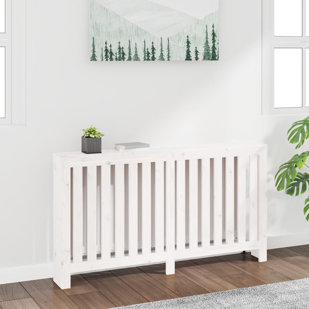 Radiatorombouw 153x19x84 cm massief grenenhout