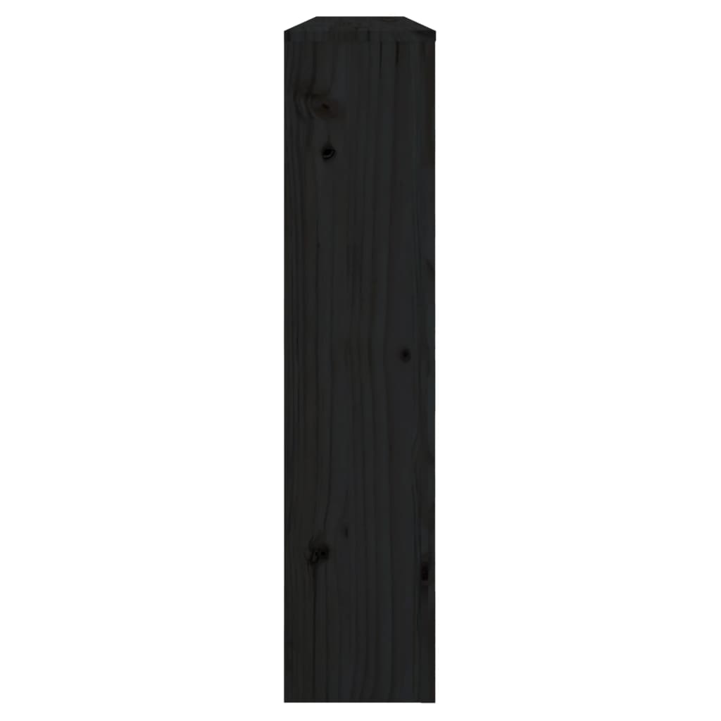 Caisson de radiateur 153x19x84 cm en bois de pin massif