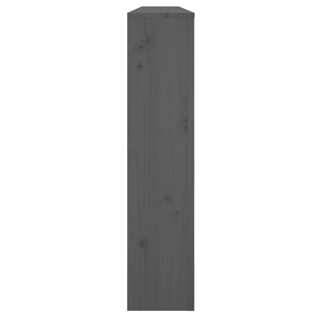 Caisson de radiateur 153x19x84 cm en bois de pin massif