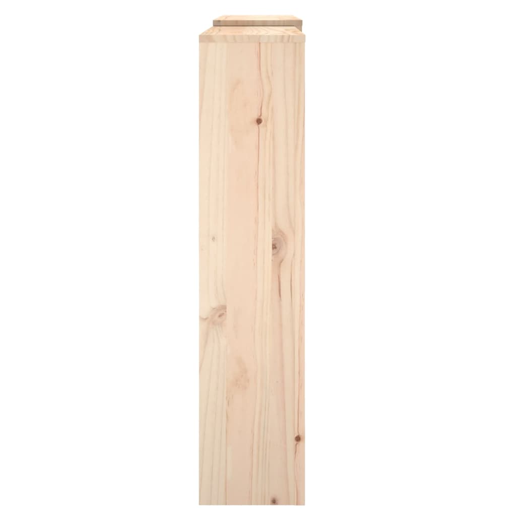 Caisson de radiateur 153x19x84 cm en bois de pin massif