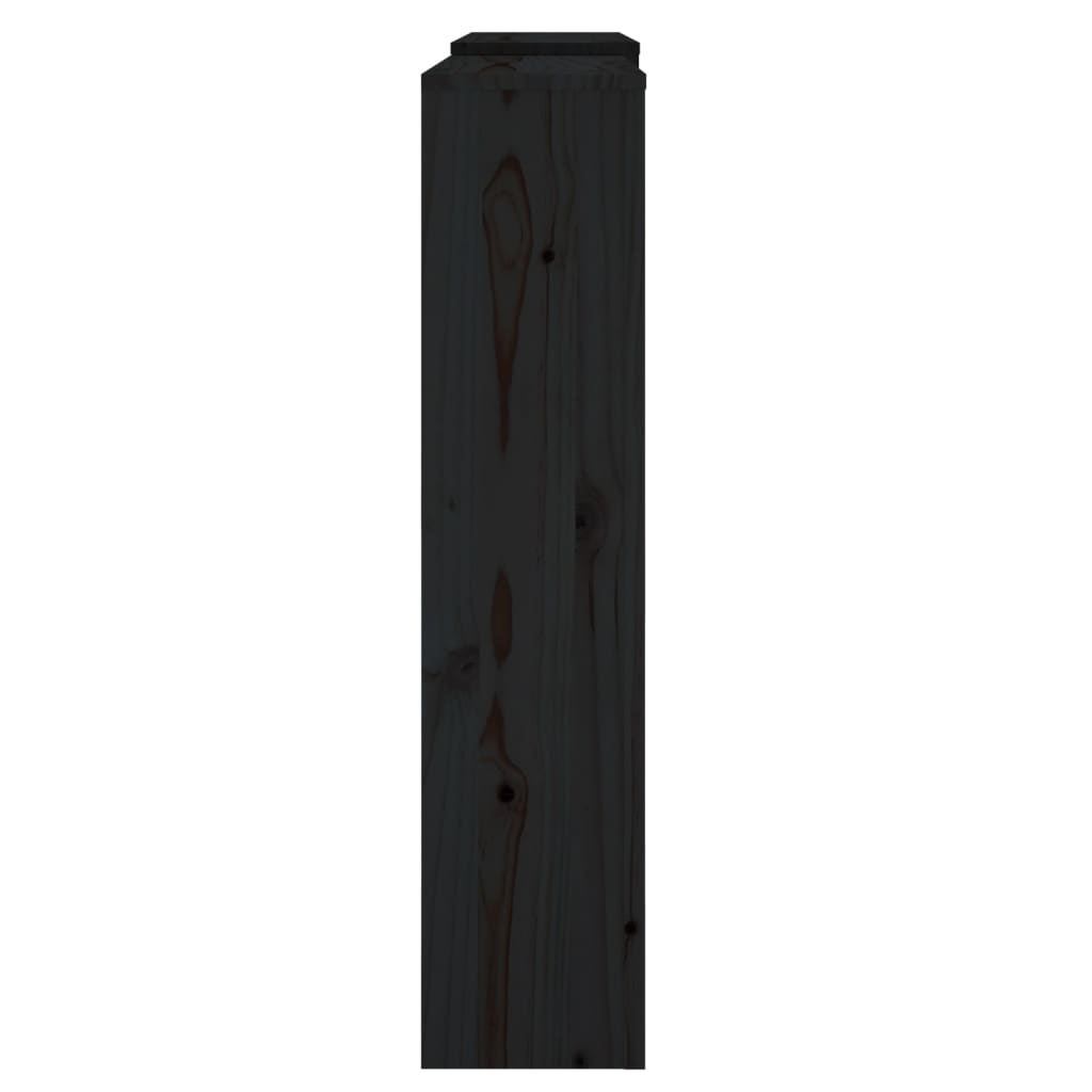 Caisson de radiateur 153x19x84 cm en bois de pin massif