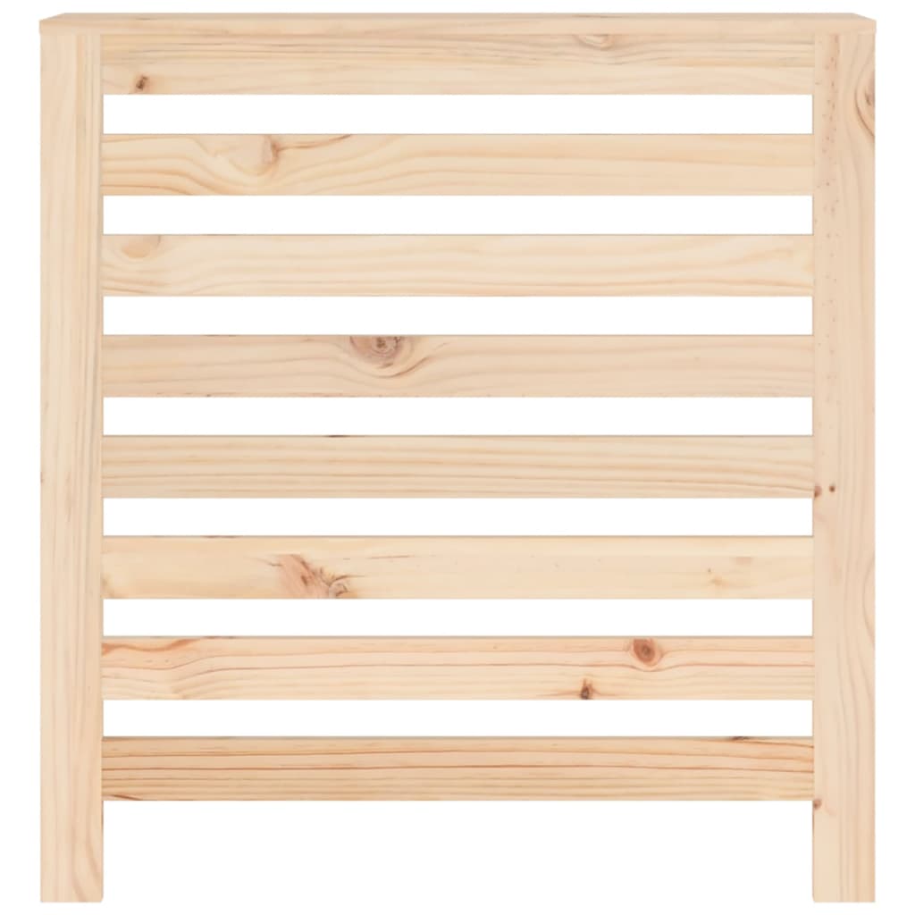 Caisson de radiateur 79,5x19x84 cm en bois de pin massif