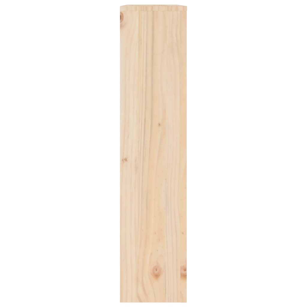 Caisson de radiateur 79,5x19x84 cm en bois de pin massif