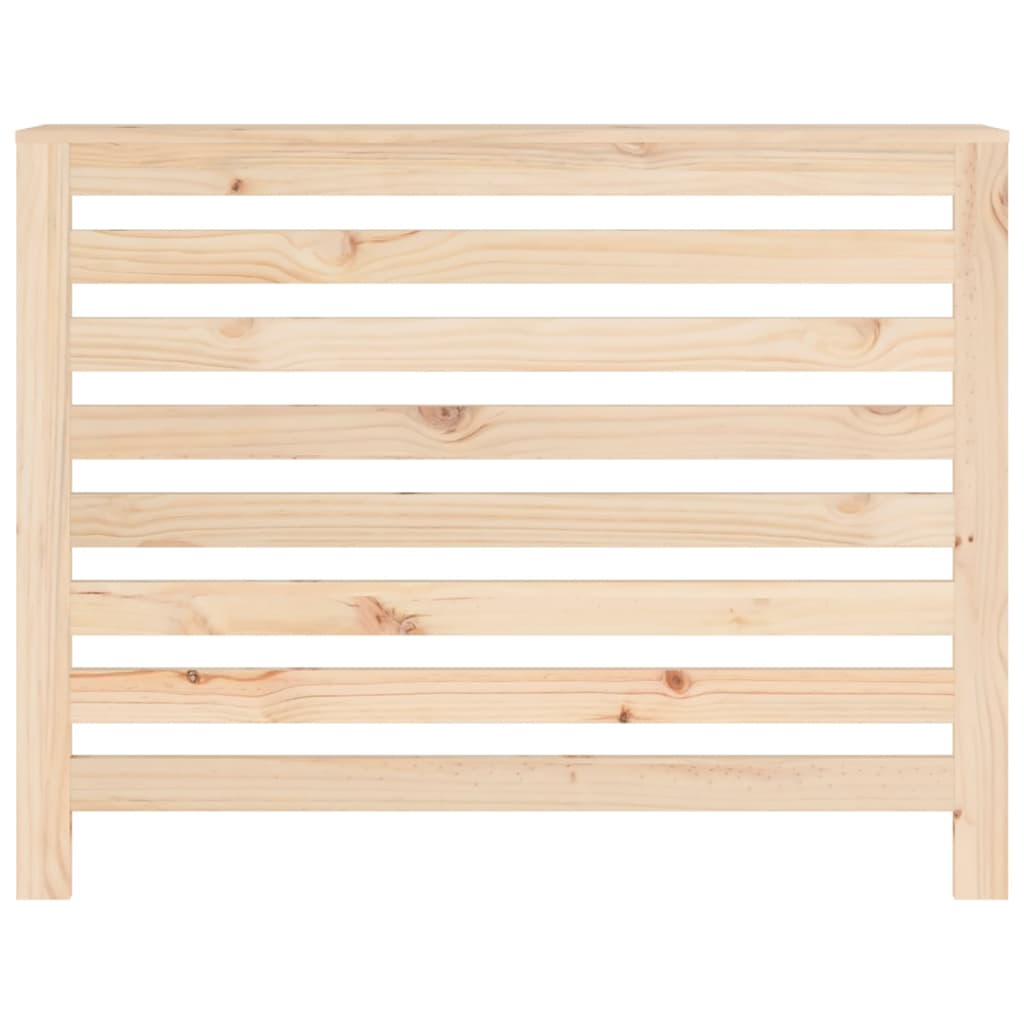 Caisson de radiateur 79,5x19x84 cm en bois de pin massif