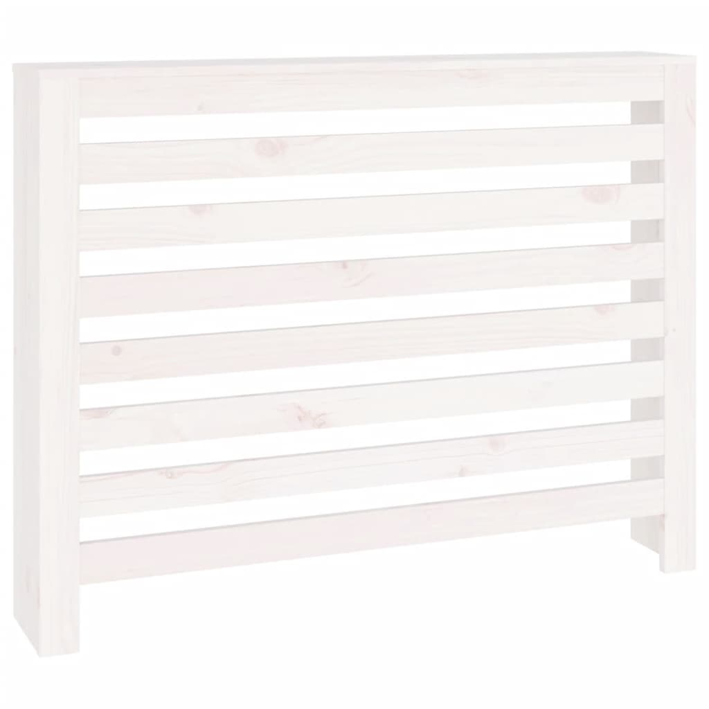 Caisson de radiateur 79,5x19x84 cm en bois de pin massif