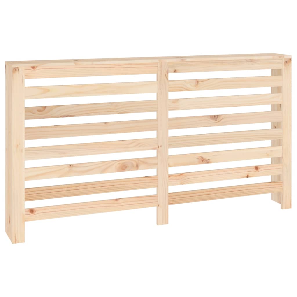 Caisson de radiateur 79,5x19x84 cm en bois de pin massif