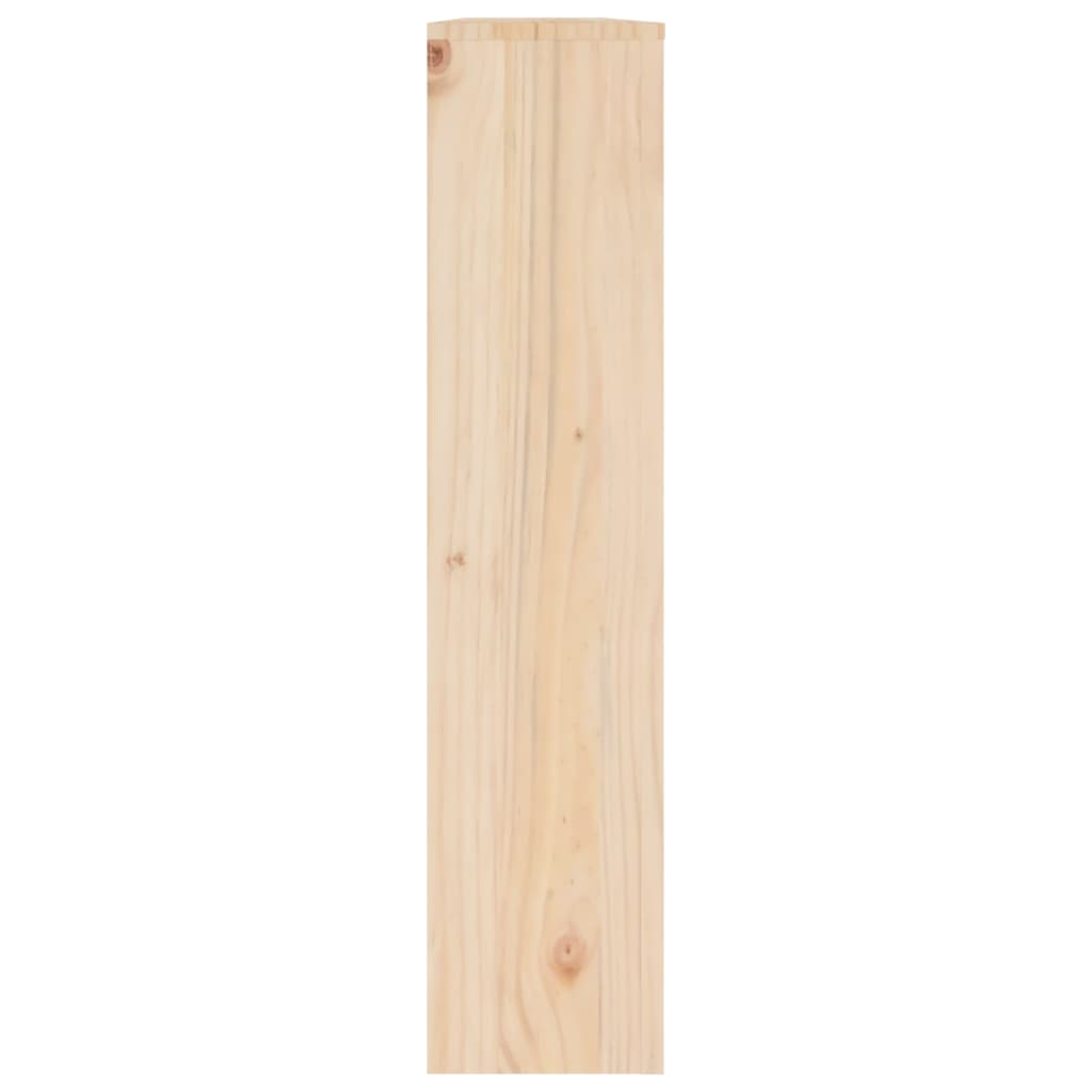 Caisson de radiateur 79,5x19x84 cm en bois de pin massif