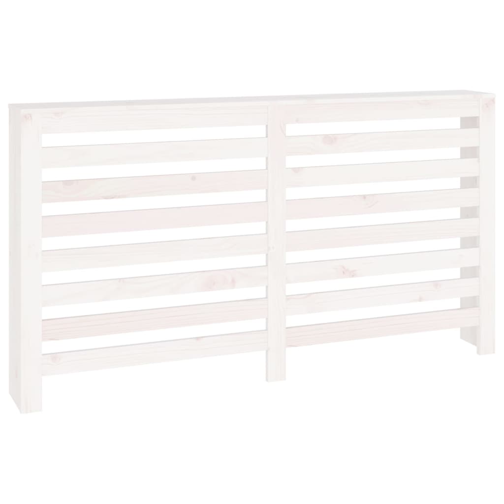 Caisson de radiateur 79,5x19x84 cm en bois de pin massif