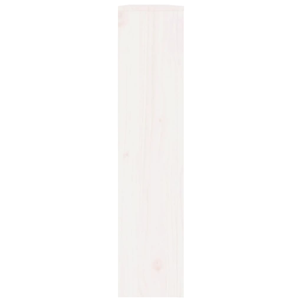 Caisson de radiateur 79,5x19x84 cm en bois de pin massif