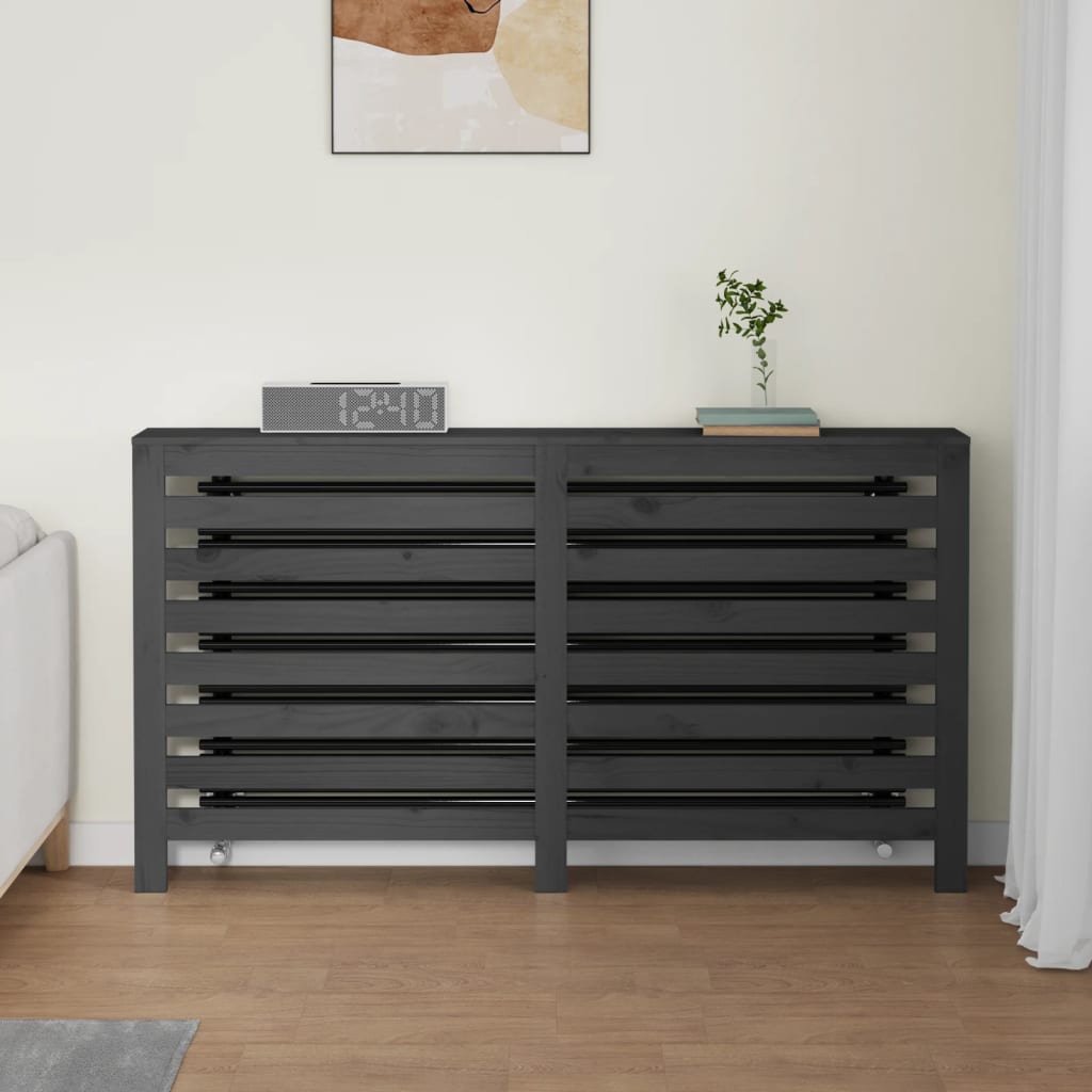 Radiatorombouw 79,5x19x84 cm massief grenenhout