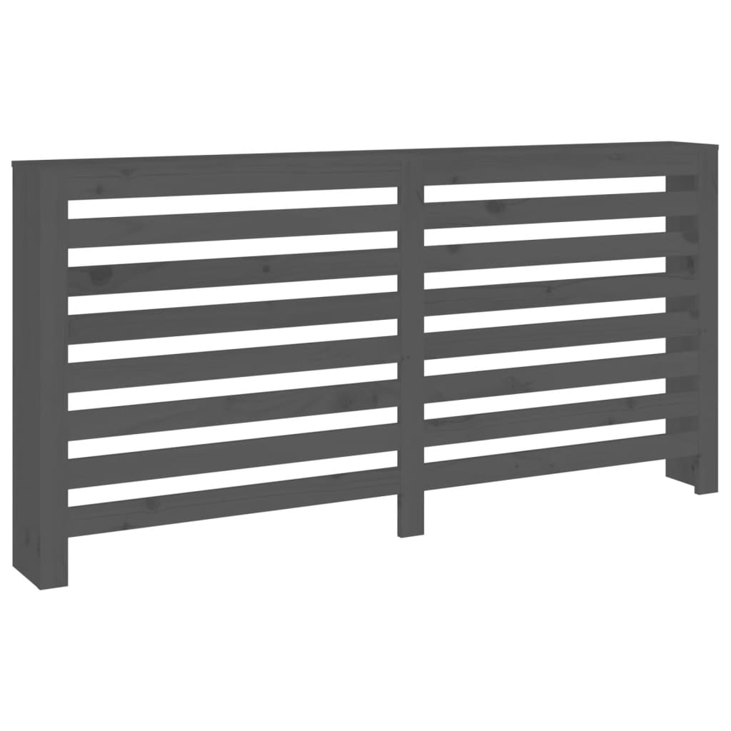 Caisson de radiateur 79,5x19x84 cm en bois de pin massif