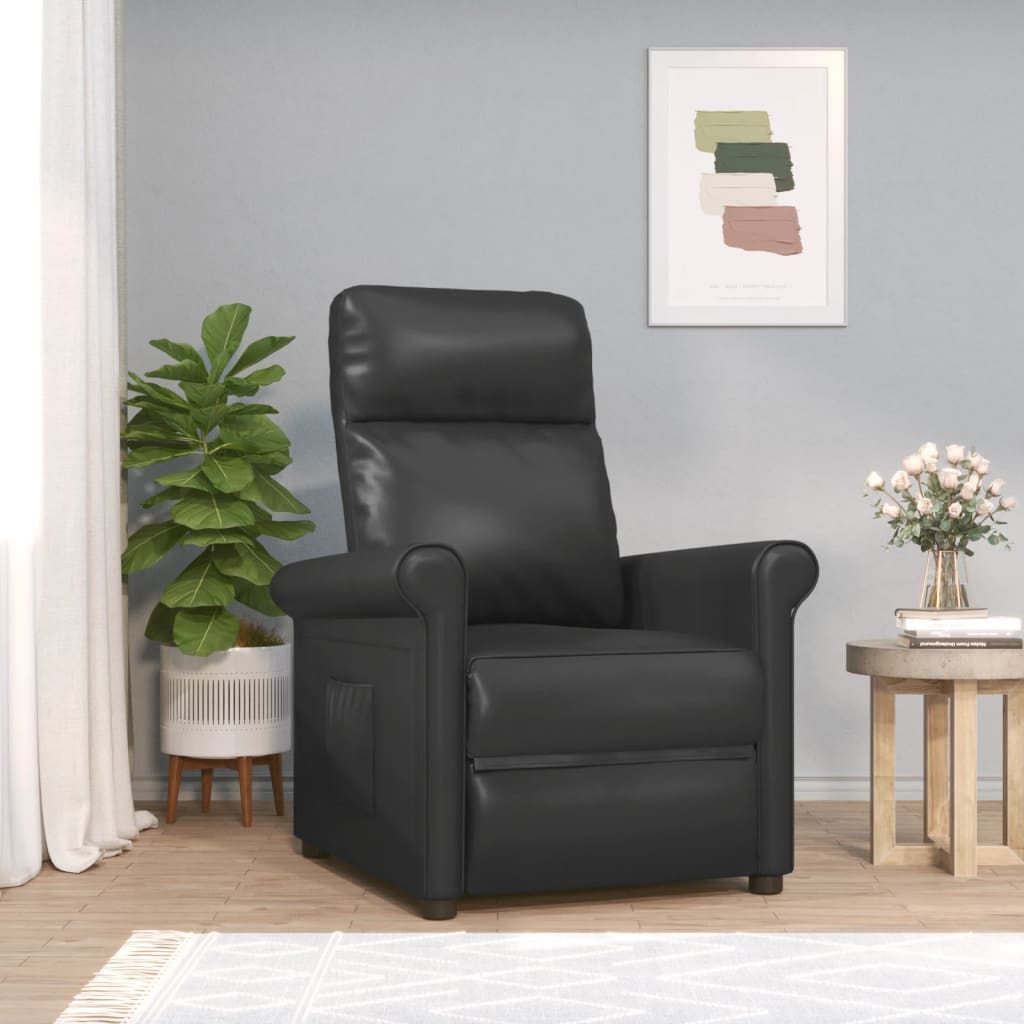 Fauteuil de massage électrique simili cuir