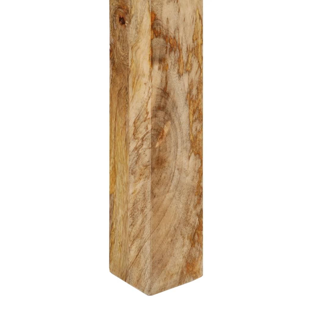 Wandtafel 110x35x76 cm ruw mangohout