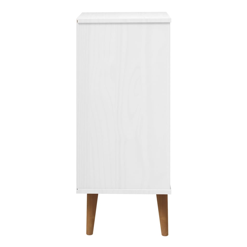 Commode MOLDE 40x35x82 cm en bois de pin massif