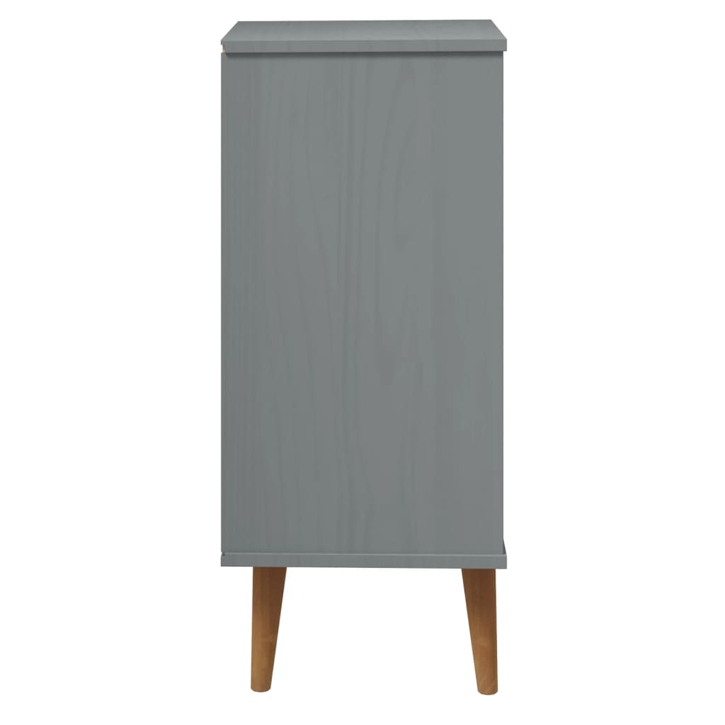 Commode MOLDE 40x35x82 cm en bois de pin massif